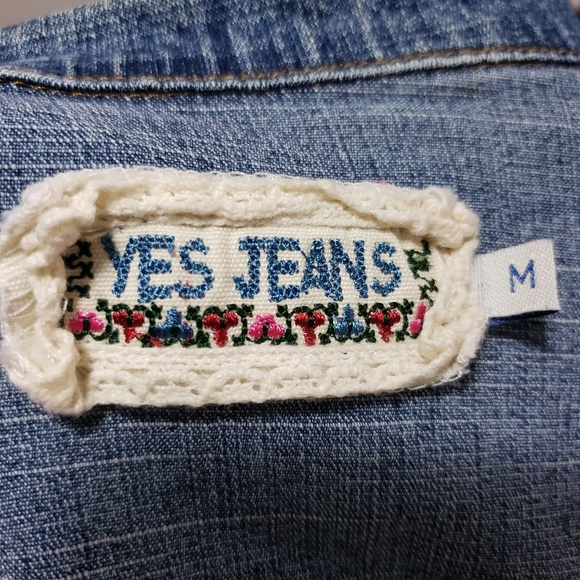 Yes Jeans collared denim jacket - Picture 4 of 5
